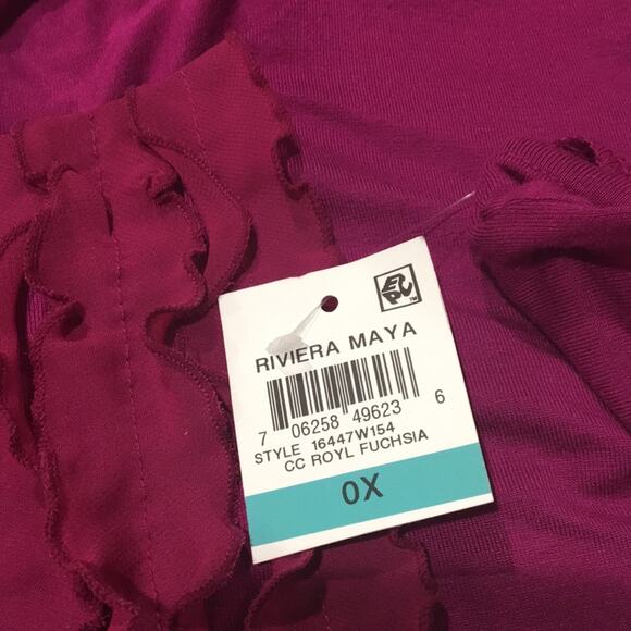 Charter Club Ruffled Scoop Neck Casual Top - Picture 5 of 6